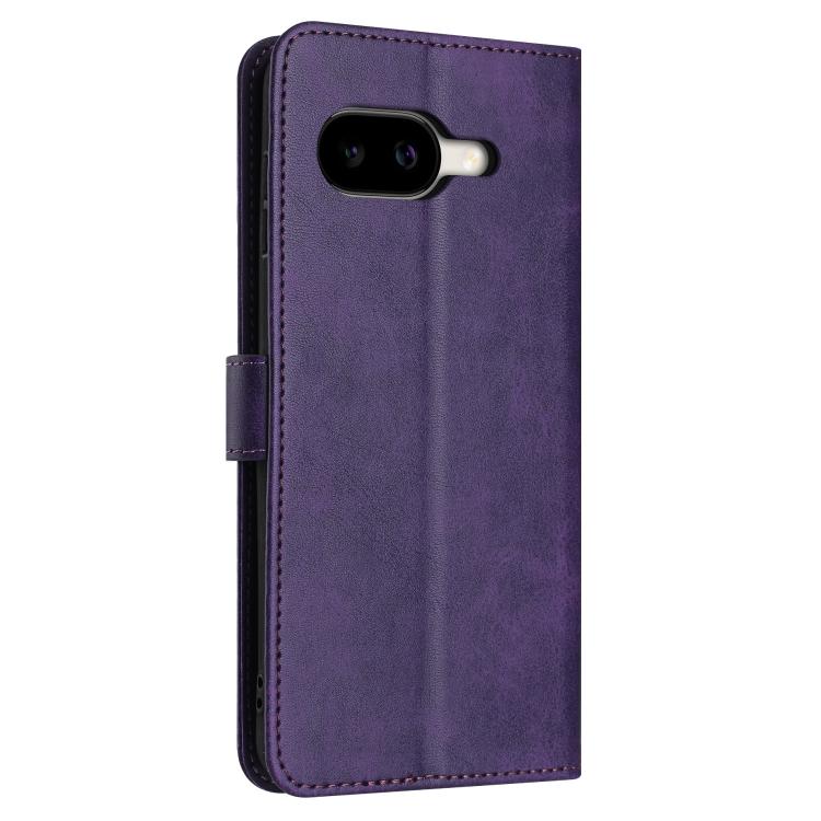 For Google Pixel 10a Solid Calf Texture Flip Leather Phone Case