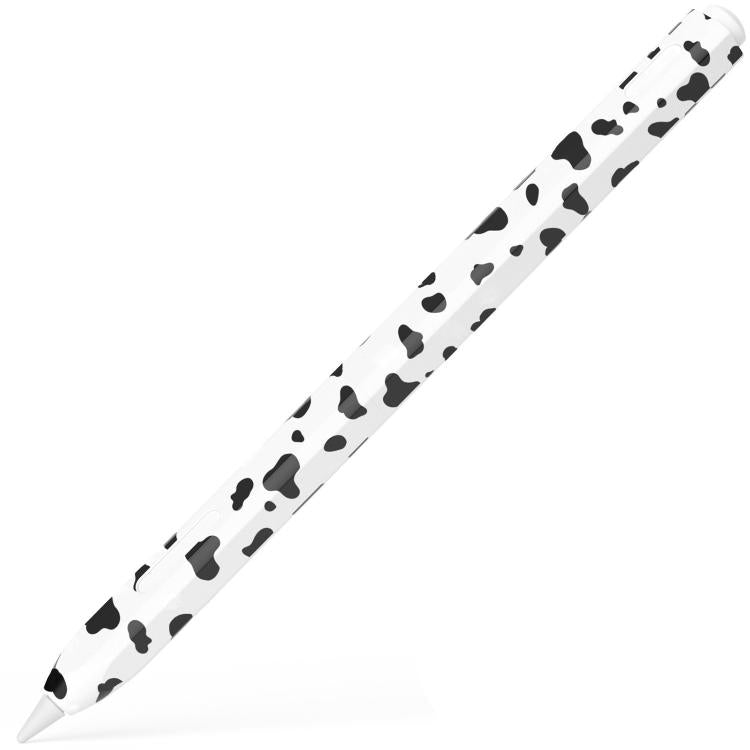 For Apple Pencil Pro / 2 XDcase Cow Print Silicone Protective Stylus Pen Sleeve