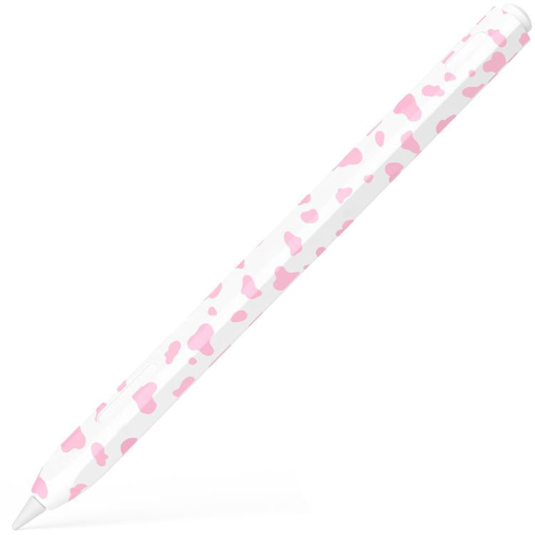 For Apple Pencil Pro / 2 XDcase Cow Print Silicone Protective Stylus Pen Sleeve