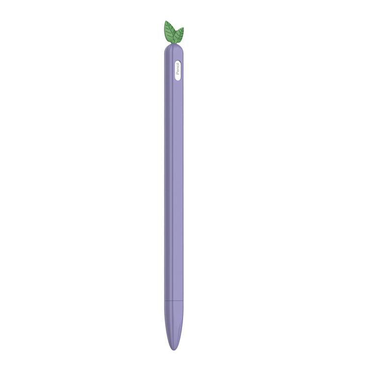 For Apple Pencil Pro / 2 XDcase Fruit & Veggie Anti-Slip Silicone Stylus Pen Sleeve