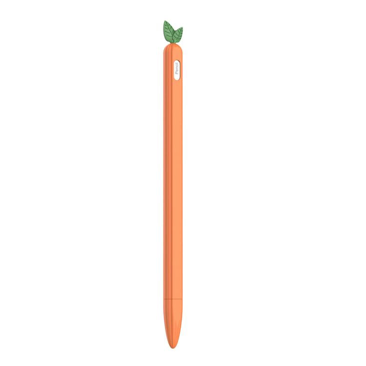 For Apple Pencil Pro / 2 XDcase Fruit & Veggie Anti-Slip Silicone Stylus Pen Sleeve