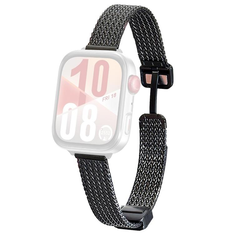 For Huawei Watch Fit4 Pro / Fit4 / Fit3 xDfind Wheat Ear Magnetic Buckle Stainless Steel Watch Band