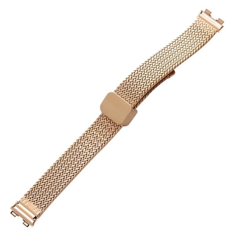 For Huawei Band 10 / 9 / 8 xDfind Wheat Ear Magnetic Buckle Stainless Steel Watch Band