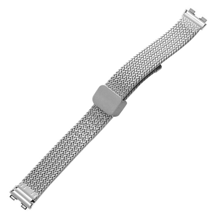 For Huawei Band 10 / 9 / 8 xDfind Wheat Ear Magnetic Buckle Stainless Steel Watch Band