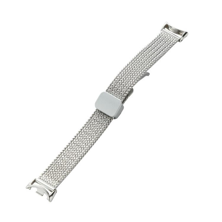 For Xiaomi Smart Band 10 / 9 / 8 NFC xDfind Wheat Ear Magnetic Buckle Stainless Steel Watch Band