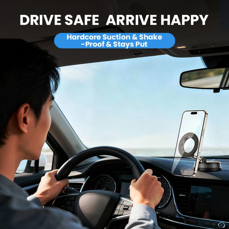 A13 Foldable Vacuum Strong Magnetic Car Phone Holder