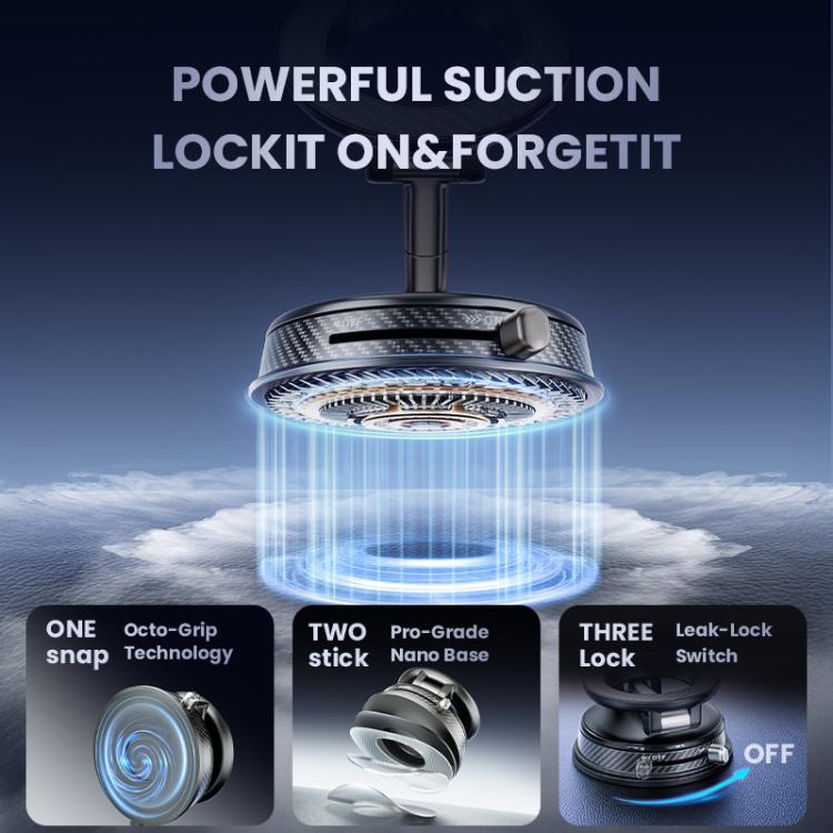 A13 Foldable Vacuum Strong Magnetic Car Phone Holder