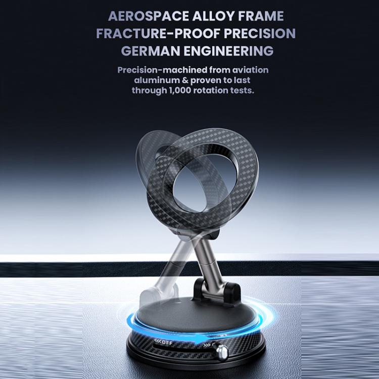 A13 Foldable Vacuum Strong Magnetic Car Phone Holder