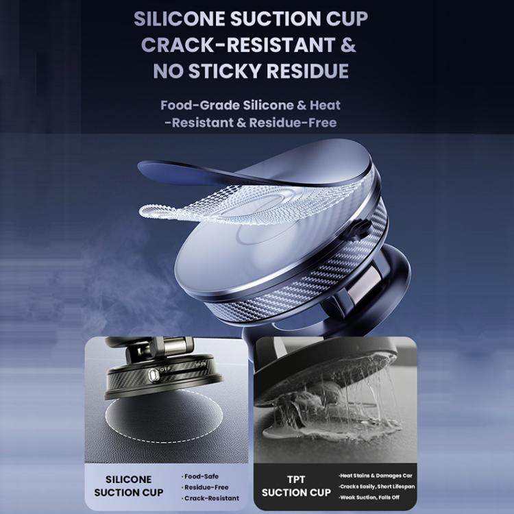 A13 Foldable Vacuum Strong Magnetic Car Phone Holder