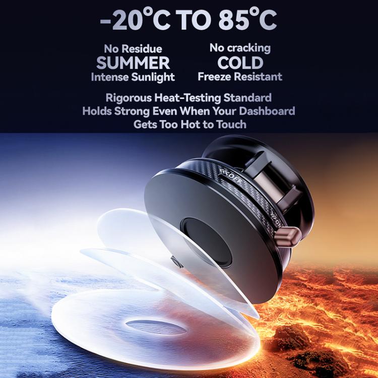 A13 Foldable Vacuum Strong Magnetic Car Phone Holder