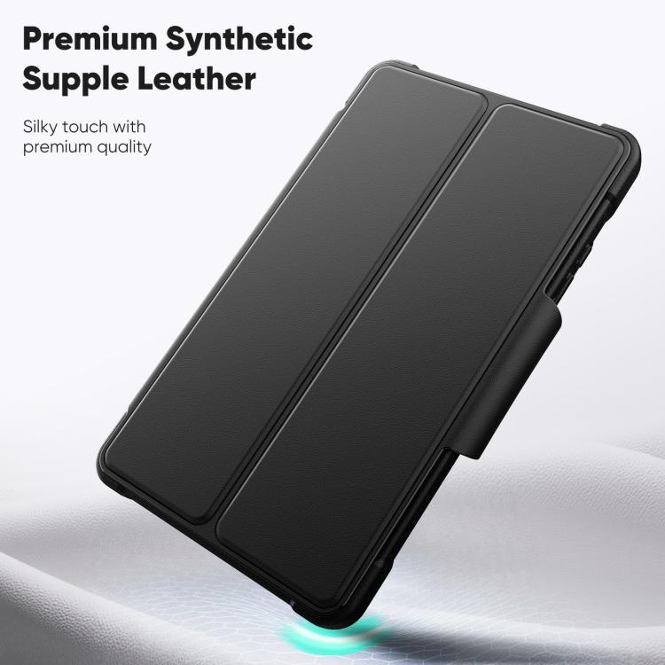 For Samsung Galaxy Tab A11 / A9 Honeycomb Magnetic Rotation Holder Leather Smart Tablet Case