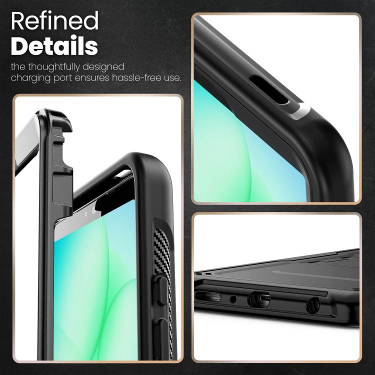 For Samsung Galaxy Tab A11 / A9 Honeycomb Stand TPE Hydric PC Tablet Case