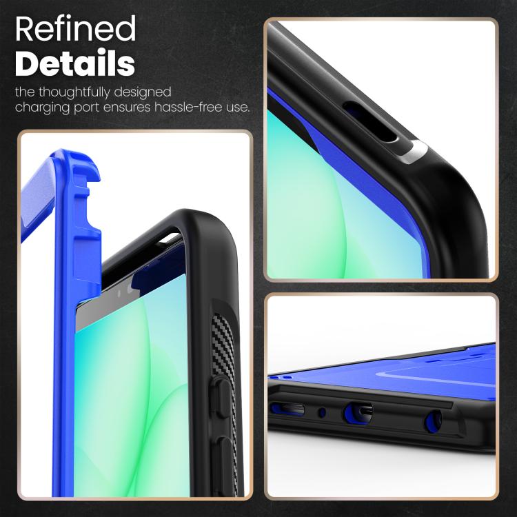For Samsung Galaxy Tab A11 / A9 Honeycomb Stand TPE Hydric PC Tablet Case