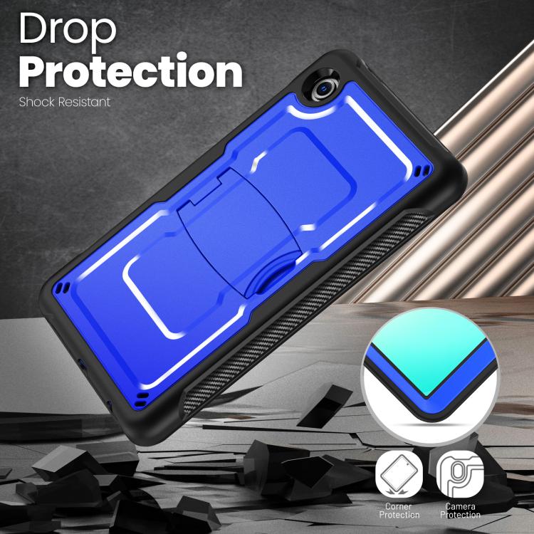 For Samsung Galaxy Tab A11 / A9 Honeycomb Stand TPE Hydric PC Tablet Case