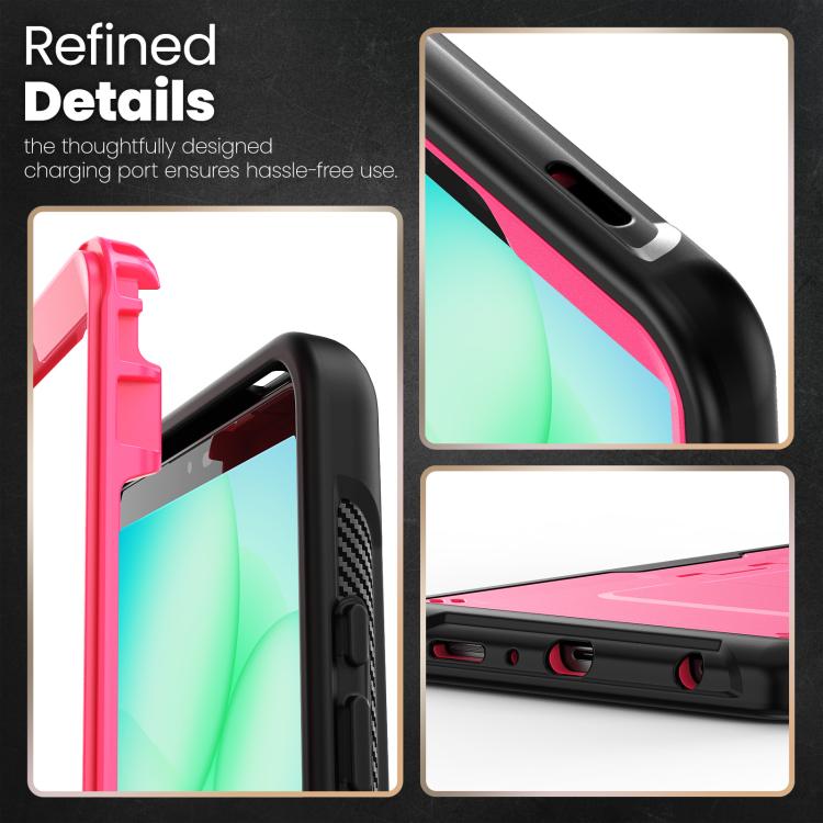 For Samsung Galaxy Tab A11 / A9 Honeycomb Stand TPE Hydric PC Tablet Case