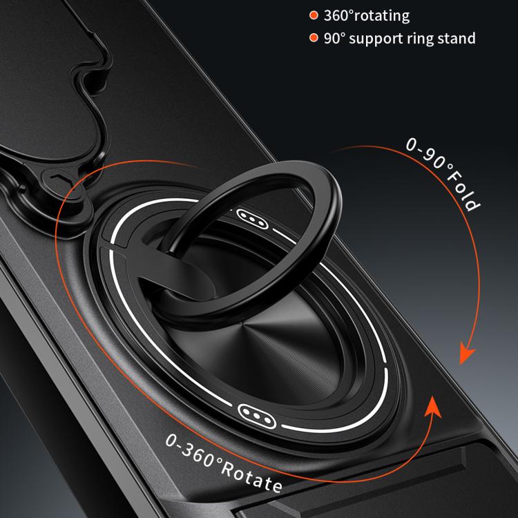 For vivo V50 Lite 5G Lens Sliding Window Multifunctional Magnetic Shockproof Phone Case