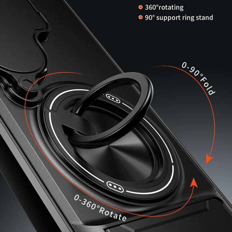 For vivo V50 5G Lens Sliding Window Multifunctional Magnetic Shockproof Phone Case