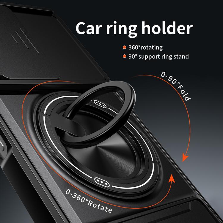 For vivo Y38 5G Lens Sliding Window Multifunctional Magnetic Shockproof Phone Case