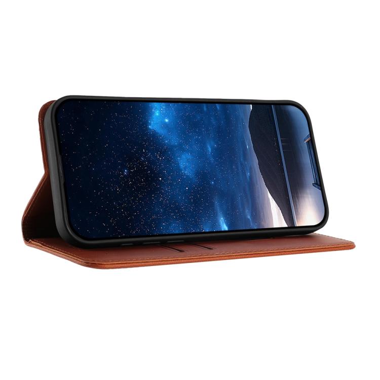 For Sony Xperia 1 V Tulips Butterfly Pattern Magnetic Vegan Leather Phone Case