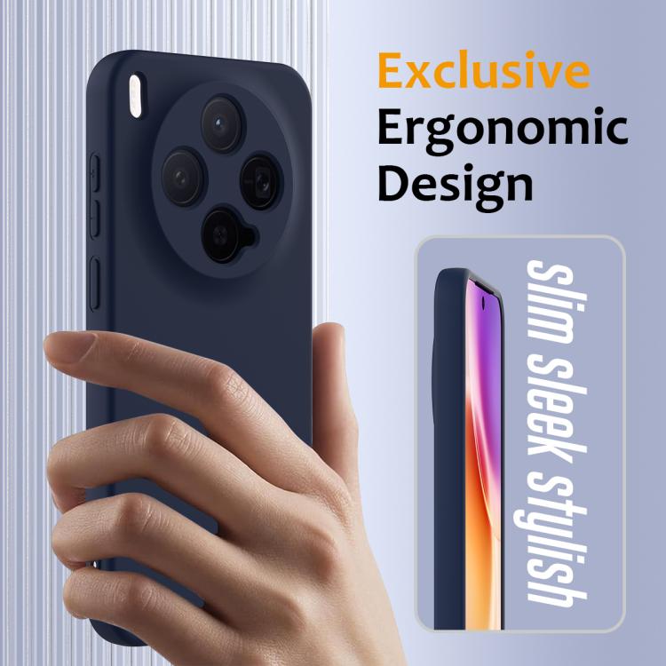 For vivo X300 5G Shockproof Silicone Magsafe Phone Case
