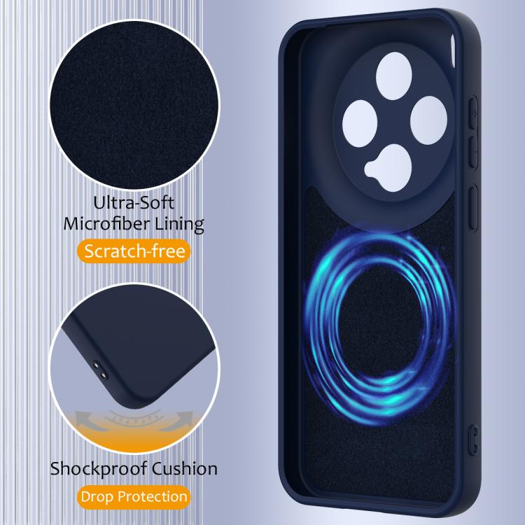 For vivo X300 5G Shockproof Silicone Magsafe Phone Case