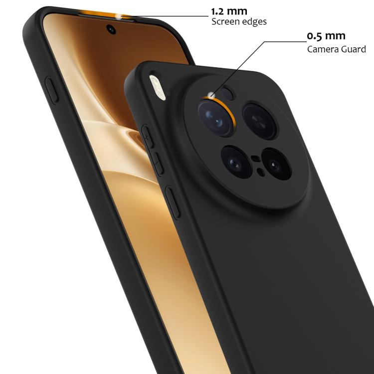 For vivo X300 Pro 5G Shockproof Silicone Magsafe Phone Case