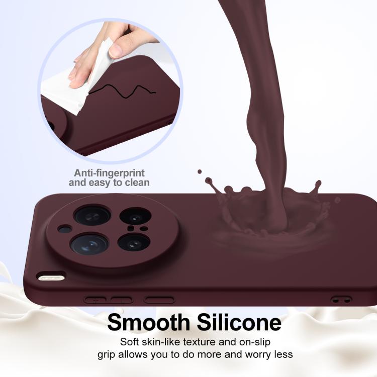 For vivo X300 Pro 5G Shockproof Silicone Magsafe Phone Case