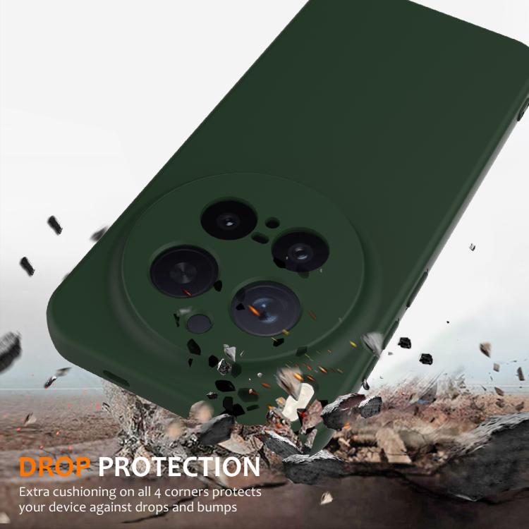 For vivo X300 Pro 5G Shockproof Silicone Magsafe Phone Case