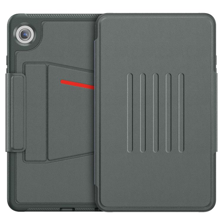 For Samsung Galaxy Tab A11+ / A9+ Smart B Magnetic Holder Leather Tablet Case