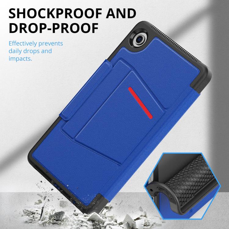 For Samsung Galaxy Tab A11+ / A9+ Smart B Magnetic Holder Leather Tablet Case