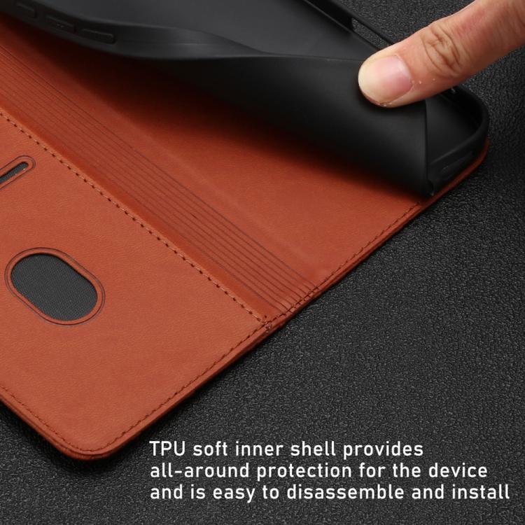 For Infinix Smart 10 Plus 4G Tulips Butterfly Pattern Magnetic Vegan Leather Phone Case