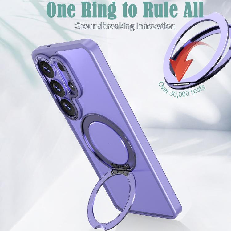 For Samsung Galaxy S26 Ultra 5G Kalebol MagSafe Metal Ring Holder Phone Case