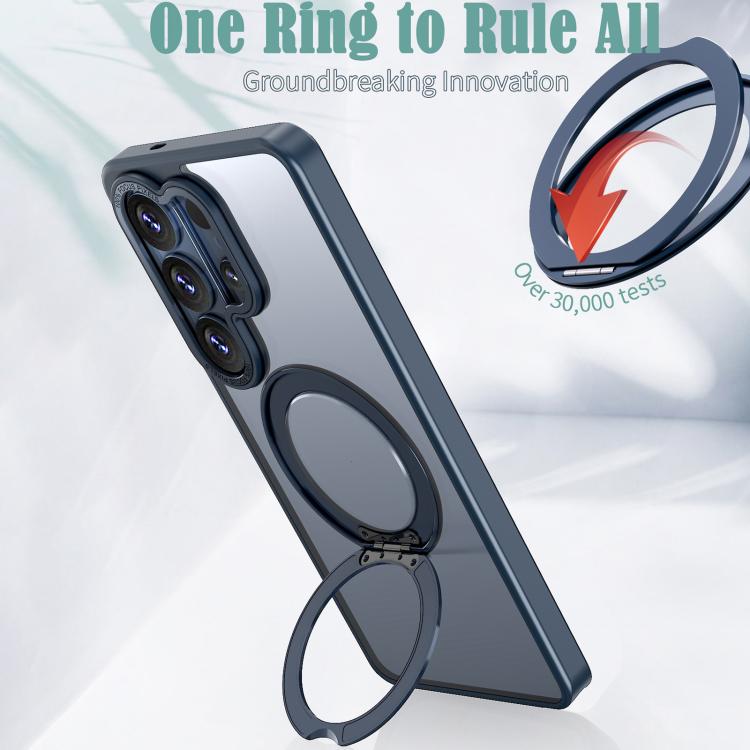 For Samsung Galaxy S26 Ultra 5G Kalebol MagSafe Metal Ring Holder Phone Case