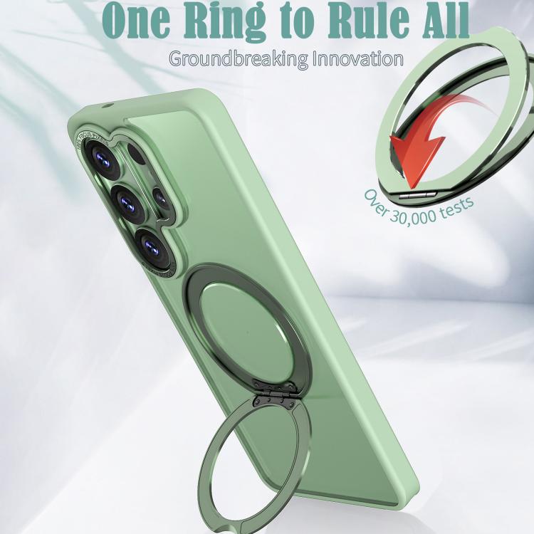 For Samsung Galaxy S26 Ultra 5G Kalebol MagSafe Metal Ring Holder Phone Case