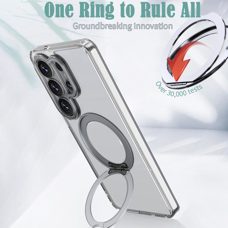 For Samsung Galaxy S26 Ultra 5G Kalebol MagSafe Metal Ring Holder Phone Case
