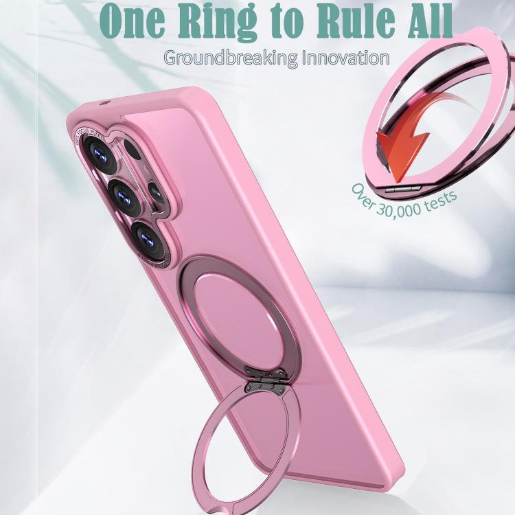 For Samsung Galaxy S26 Ultra 5G Kalebol MagSafe Metal Ring Holder Phone Case