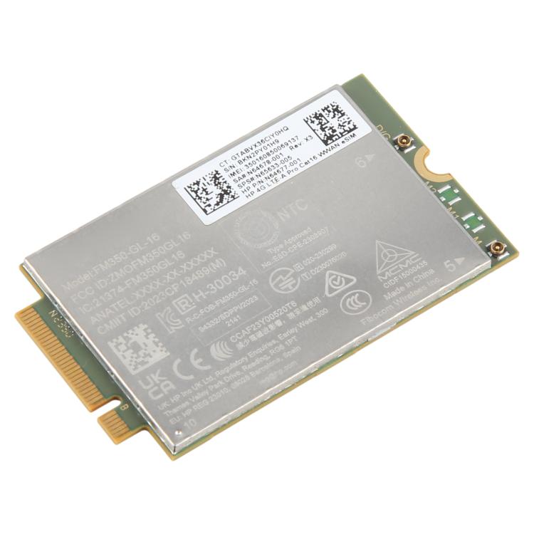 FM350-GL-16 4G Wireless Module For HP X14 X16 830 840 855 860