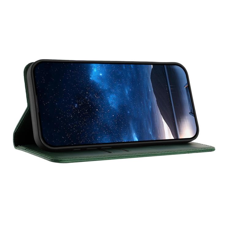 For Tecno Camon 40 Tulips Butterfly Pattern Magnetic Vegan Leather Phone Case