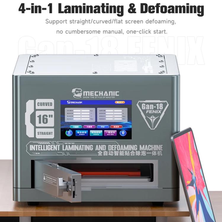 Mechanic Gan-18 Fenix 16 inch Intelligent Laminating Defoaming Machine, Plug:US Plug