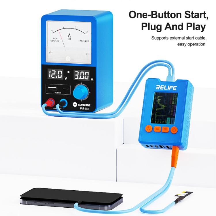 SUNSHINE P5 Mini 5V / 3A Dual Display Smart Power Supply with Pointer-type Ammeter, Plug:EU Plug