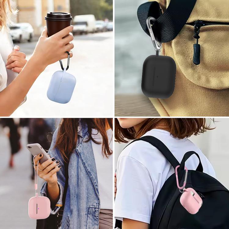 For AirPods Pro 2 / 1 XDcase 2.5mm Thick Silicone Earbud Protective Case with Hook