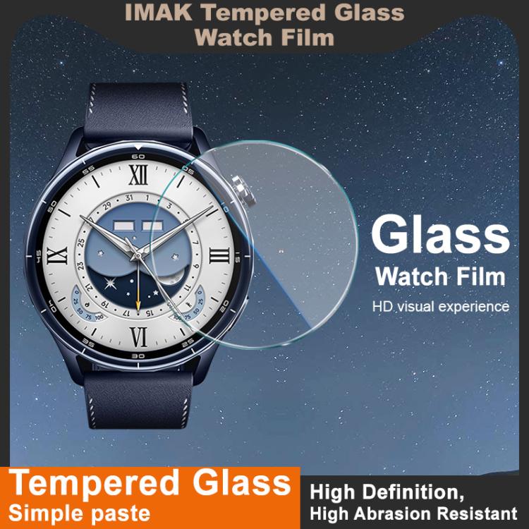 For Xiaomi Watch S5 46mm IMAK Tempered Glass Watch Protective Film