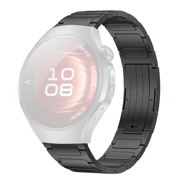 For Huawei Watch 5 42mm xDfind Quick-release Fold-over Clasp Titanium Alloy Watch Band
