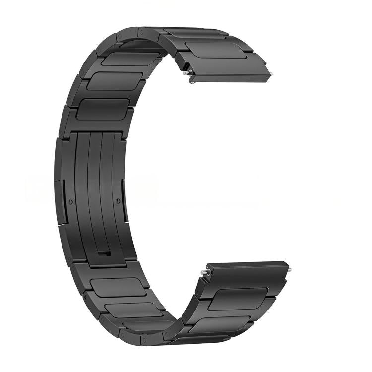 For Huawei Watch 5 42mm xDfind Quick-release Fold-over Clasp Titanium Alloy Watch Band