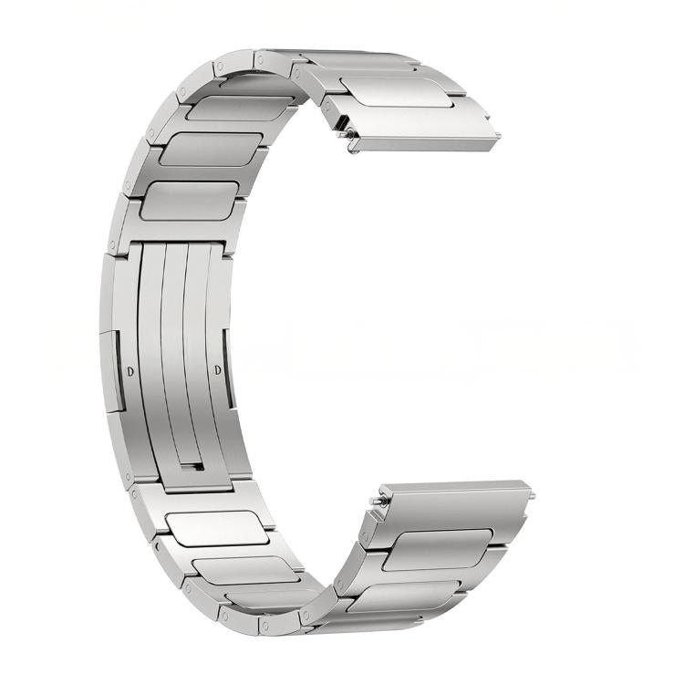 For Huawei Watch 5 42mm xDfind Quick-release Fold-over Clasp Titanium Alloy Watch Band