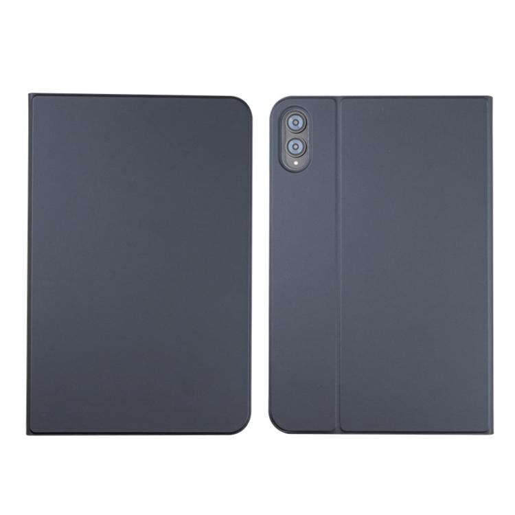 For Teclast T65 3-Fold Holder Folio Leather Tablet Smart Case - Dark Blue