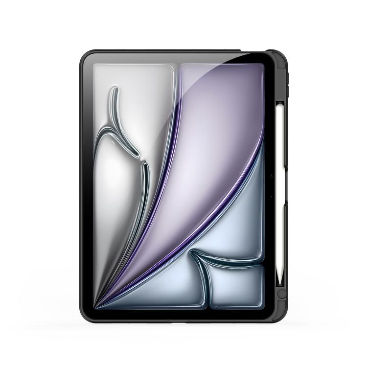 For iPad Air 11 2025 / 2024 / 2026 DUX DUCIS Axis Series Multi-functional Holder Tablet Protective Case - Black