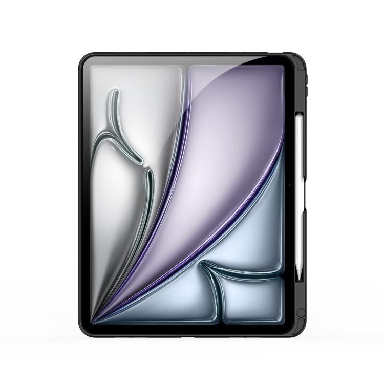 For iPad Air 13 2025 / 2024 / 2026 DUX DUCIS Axis Series Multi-functional Holder Tablet Protective Case - Black