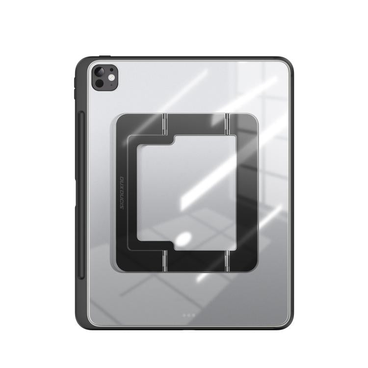 For iPad Pro 11 2025 / 2024 DUX DUCIS Axis Series Multi-functional Holder Tablet Protective Case - Black