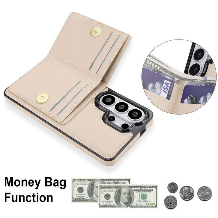 For Samsung Galaxy S26 Ultra 5G RFID Anti-theft Card Ring Holder Phone Case